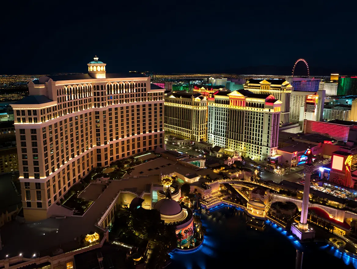  Las Vegas ist eine Stadt, die Träume wahr werden lässt – ein Ort, an dem Glanz, Abenteuer und Magie aufeinandertreffen.